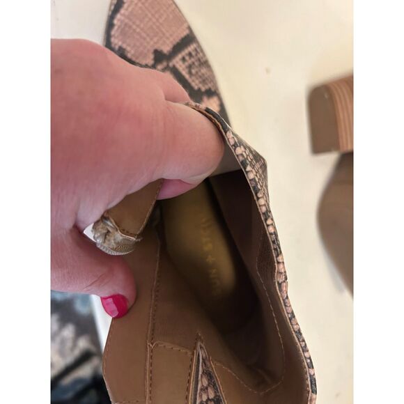 SUN STONE Animal Print Boots - Size 7 - Picture 6 of 6